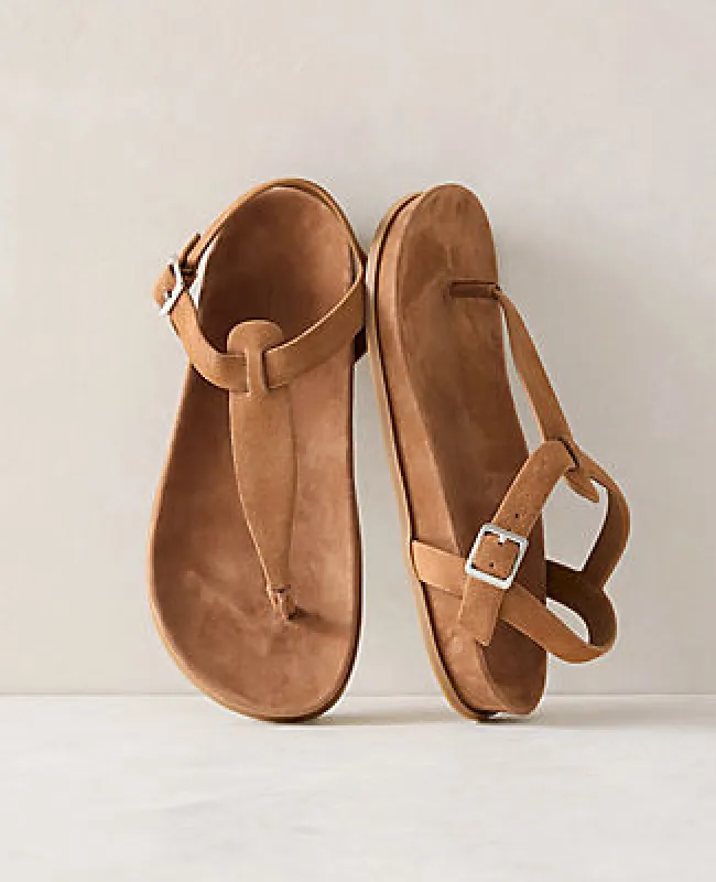 Ann Taylor Haven Well Within Suede Thong Sandals sold by Ann Taylor