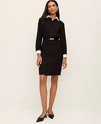Ann Taylor Petite Belted Sheath Dress sold by Ann Taylor