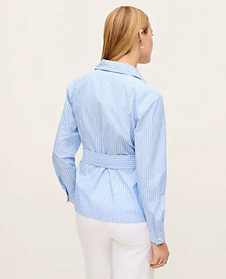 Ann Taylor Embellished Wrap Blouse sold by Ann Taylor product image thumbnail 2