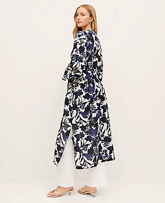 Ann Taylor Floral Belted Kimono sold by Ann Taylor product image thumbnail 2