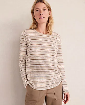 Ann Taylor Haven Well Within Linen Jersey Crewneck Tee sold by Ann Taylor