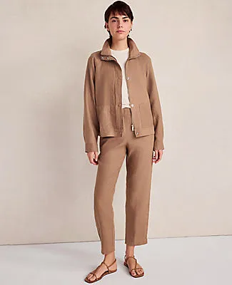 Ann Taylor Haven Well Within Everweave Linen Tapered Pants sold by Ann Taylor product image thumbnail 3