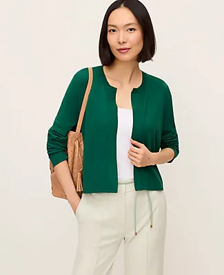 Ann Taylor Open Crop Cardigan sold by Ann Taylor