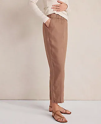 Ann Taylor Haven Well Within Everweave Linen Tapered Pants sold by Ann Taylor product image thumbnail 2