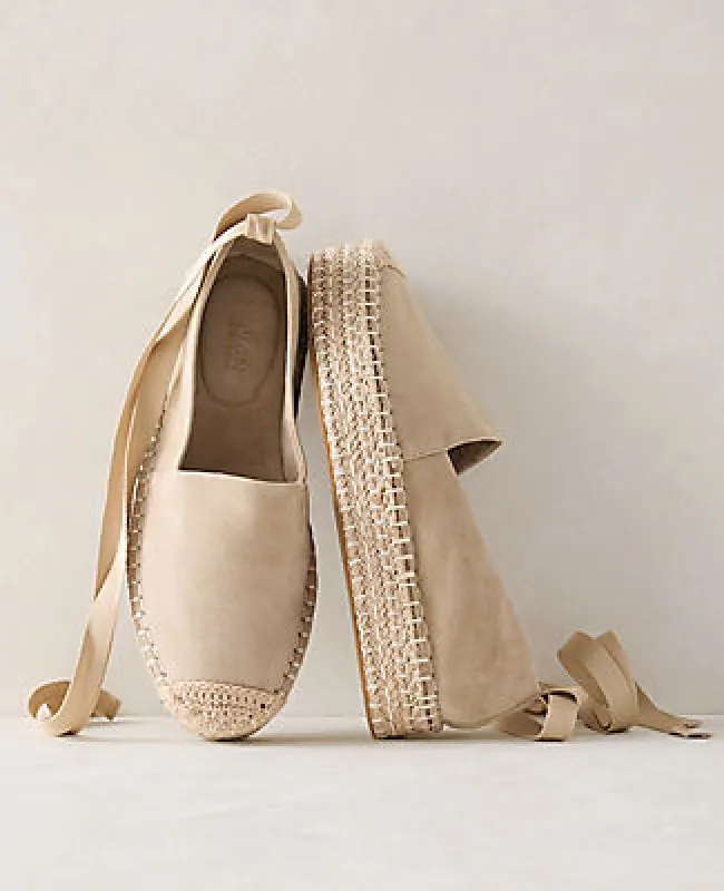 Ann Taylor Haven Well Within Suede Espadrilles sold by Ann Taylor