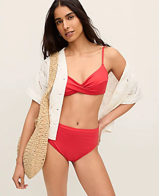 Ann Taylor Twisted Two Piece Swimsuit sold by Ann Taylor