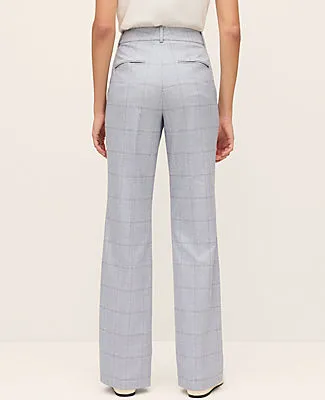Ann Taylor The Petite Mid Rise Trouser in Plaid sold by Ann Taylor product image thumbnail 3
