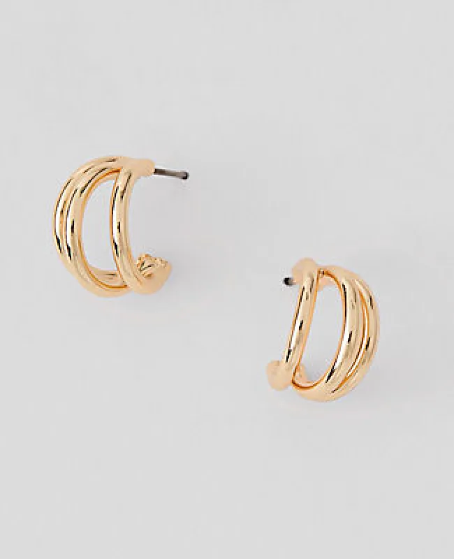 Ann Taylor Double Hoop Earrings sold by Ann Taylor