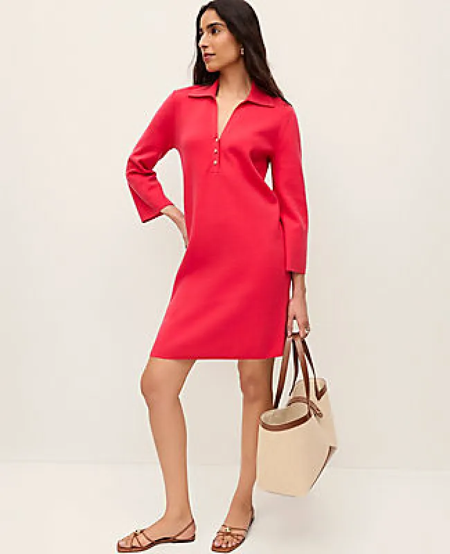Ann Taylor Collared Shift Dress made by Ann Taylor