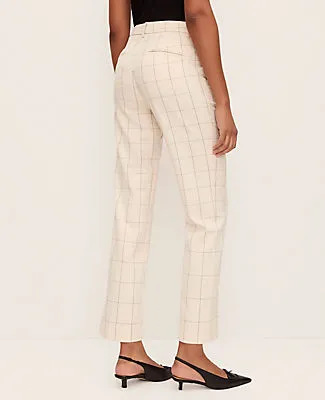 Ann Taylor The Eva Ankle Pant in Windowpane sold by Ann Taylor product image thumbnail 3