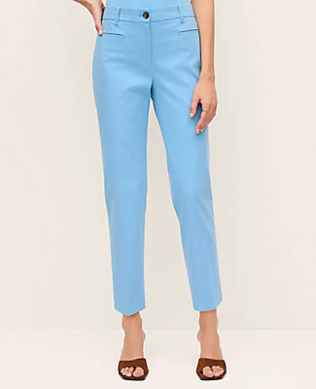 Ann Taylor The Cotton Crop Pant — Curvy Fit sold by Ann Taylor