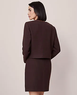 Ann Taylor Crew Neck Jacket sold by Ann Taylor product image thumbnail 2