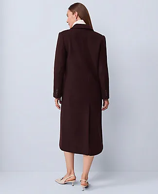 Ann Taylor Studio Collection Cashmere Long Double Breasted Coat sold by Ann Taylor product image thumbnail 2