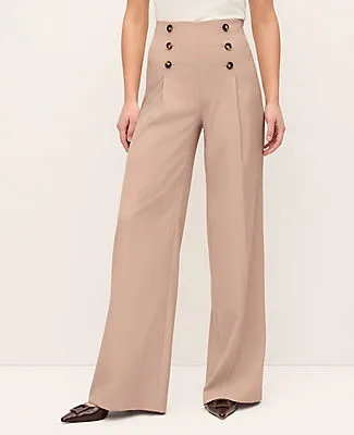 Ann Taylor The Wide-Leg Sailor Pant sold by Ann Taylor product image thumbnail 2