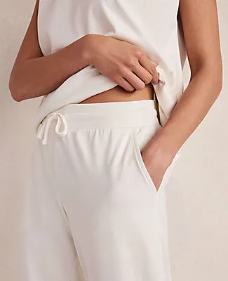 Ann Taylor Haven Well Within Organic Cotton Interlock Joggers sold by Ann Taylor product image thumbnail 2