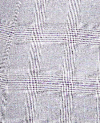 Ann Taylor The Petite Long Crew Neck Vest in Plaid sold by Ann Taylor product image thumbnail 3