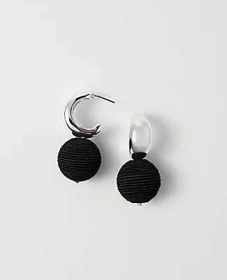 Ann Taylor Striped Thread Drop Earrings sold by Ann Taylor