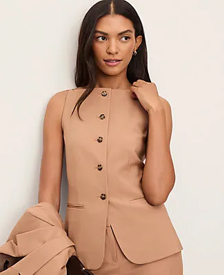 Ann Taylor Boatneck Vest sold by Ann Taylor