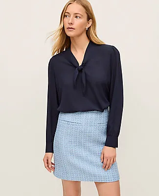 Ann Taylor Bow Blouse sold by Ann Taylor