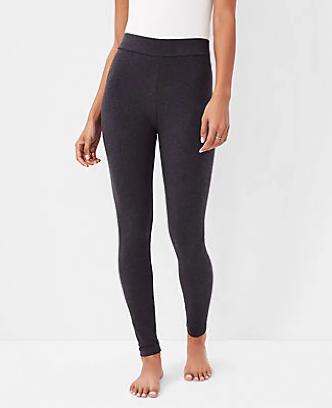 Ann Taylor Heathered Essential Leggings made by Ann Taylor