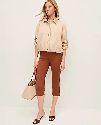 Ann Taylor The Capri Pant in Ponte sold by Ann Taylor product image thumbnail 4