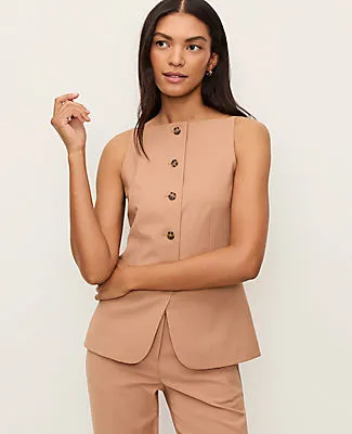 Ann Taylor Petite Boatneck Vest sold by Ann Taylor product image thumbnail 3