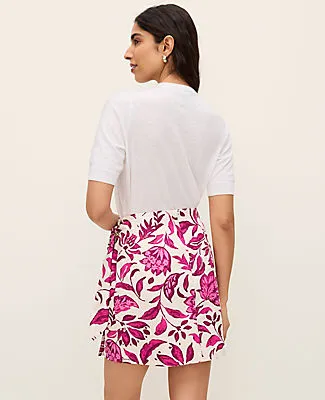 Ann Taylor Petite Floral Sarong Wrap Skirt sold by Ann Taylor product image thumbnail 3