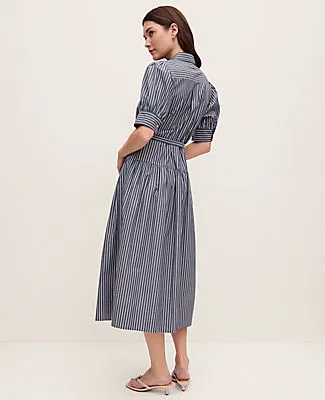 Ann Taylor Striped Shirtdress sold by Ann Taylor product image thumbnail 2