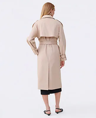 Ann Taylor Petite Refined Trench Coat sold by Ann Taylor product image thumbnail 2