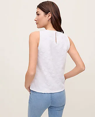 Ann Taylor Petite Daisy Appliqué Tank Top sold by Ann Taylor product image thumbnail 2