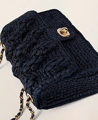 Ann Taylor Straw Shoulder Bag sold by Ann Taylor product image thumbnail 2