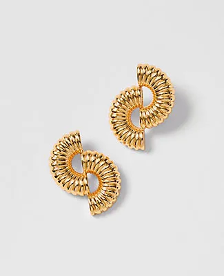 Ann Taylor Textured Metal Stud Earrings sold by Ann Taylor
