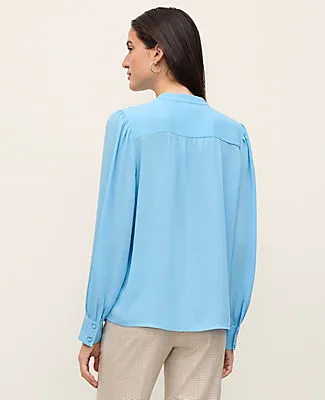 Ann Taylor Lace Trim Blouse sold by Ann Taylor product image thumbnail 2
