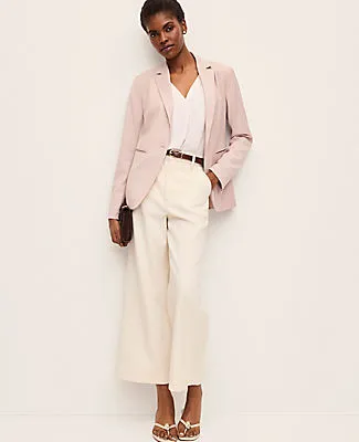 Ann Taylor The Petite Long One Button Blazer sold by Ann Taylor product image thumbnail 3