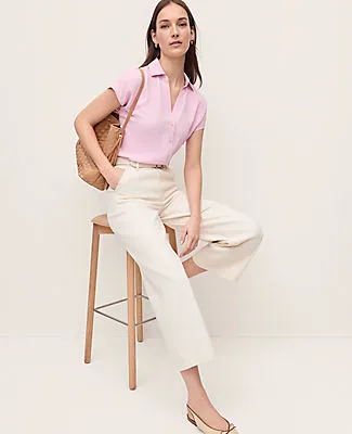 Ann Taylor Petite Split Neck Blouse sold by Ann Taylor product image thumbnail 3