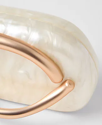 Ann Taylor Hardware Embellished Pearl Clutch sold by Ann Taylor product image thumbnail 2