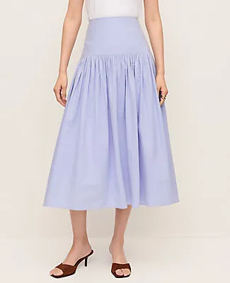 Ann Taylor Gathered Maxi Skirt sold by Ann Taylor product image thumbnail 2