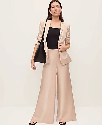 Ann Taylor The Petite Hutton Blazer in Shine sold by Ann Taylor product image thumbnail 3