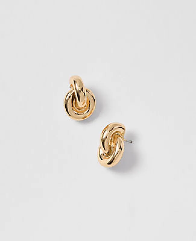 Ann Taylor Double Link Stud Earrings sold by Ann Taylor