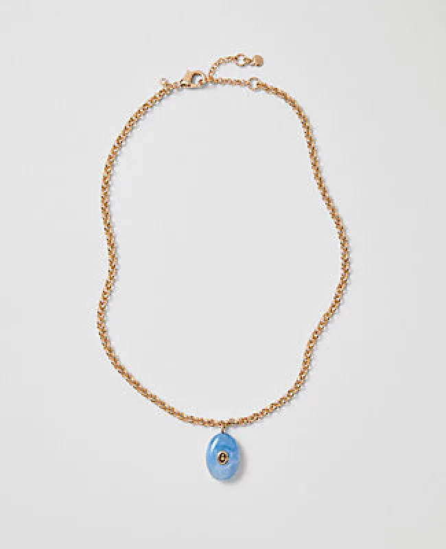 Ann Taylor Stone Pendant Necklace sold by Ann Taylor