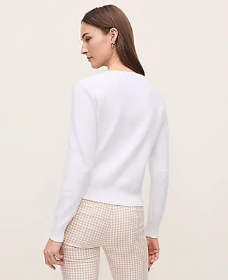 Ann Taylor Floral Jacquard Ann Cardigan sold by Ann Taylor product image thumbnail 2