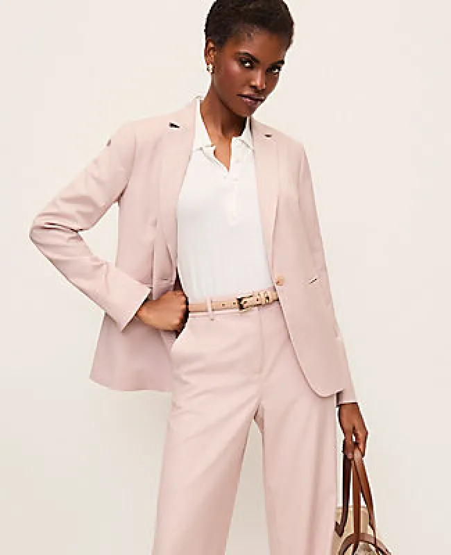 Ann Taylor The Long One Button Blazer sold by Ann Taylor