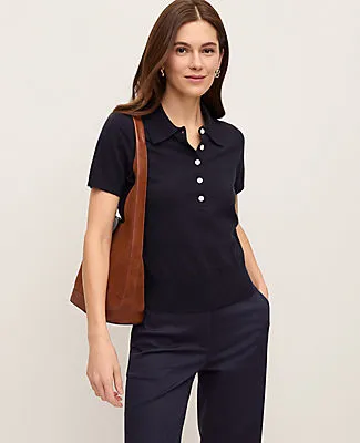 Ann Taylor Polo Sweater sold by Ann Taylor