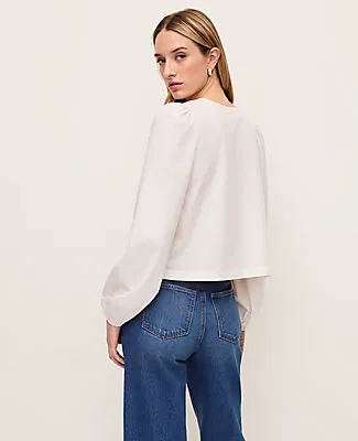 Ann Taylor Tie Front Blouse sold by Ann Taylor product image thumbnail 2