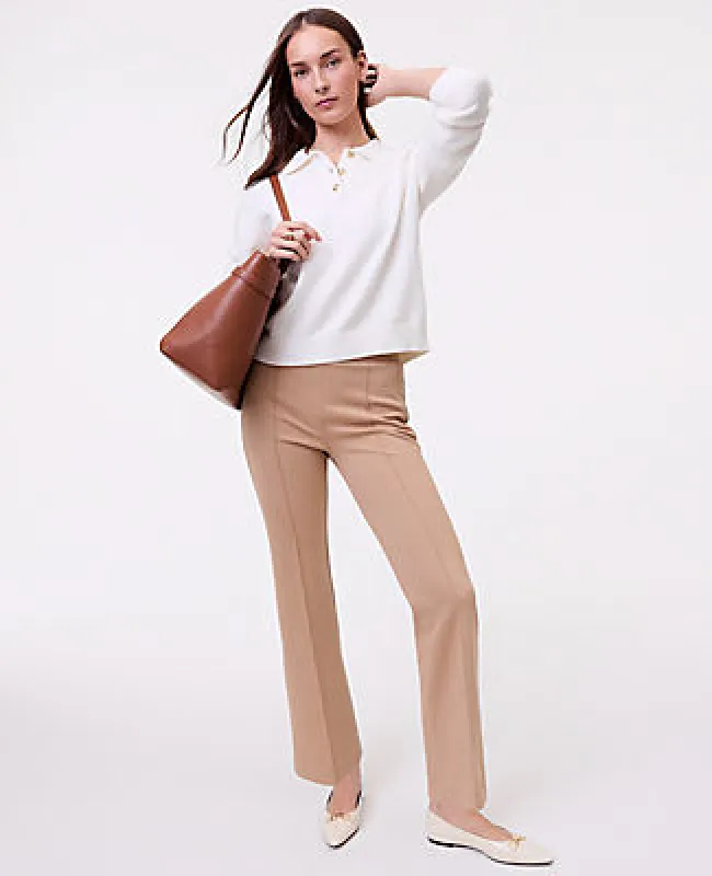 Ann Taylor Petite Weekend Collection Easy Fit Flare Ankle Pant made by Ann Taylor