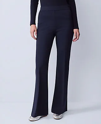 Ann Taylor Petite Weekend Collection Flare Pant in Ponte sold by Ann Taylor product image thumbnail 2
