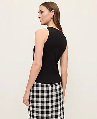 Ann Taylor Crew Neck Halter Tank Top sold by Ann Taylor product image thumbnail 2