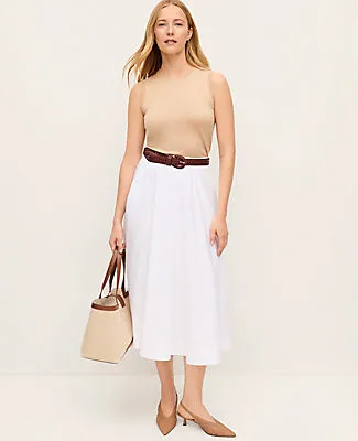 Ann Taylor Petite Full Midi Skirt sold by Ann Taylor