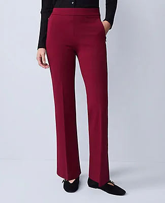 Ann Taylor Weekend Collection Flare Pant in Ponte sold by Ann Taylor product image thumbnail 2