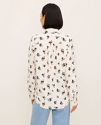 Ann Taylor Floral Camp Shirt sold by Ann Taylor product image thumbnail 2
